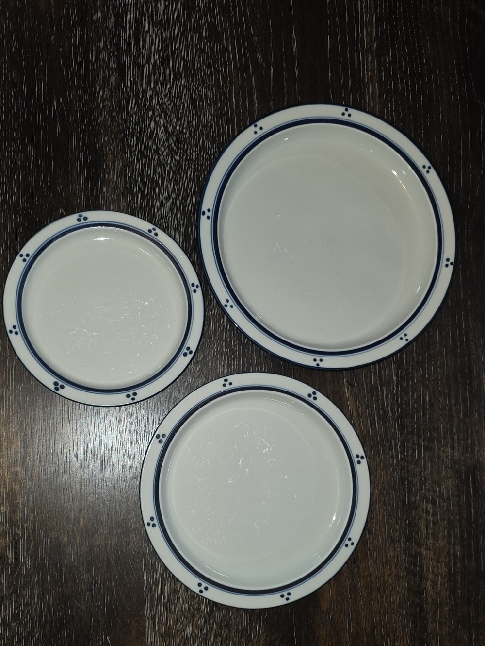 🏷️ Vintage Dansk Bistro "Fredriksborg" Dinnerware – Made in Japan - Set of 3